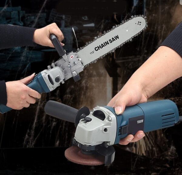 Combo Amoladora + Adaptador de Motosierra