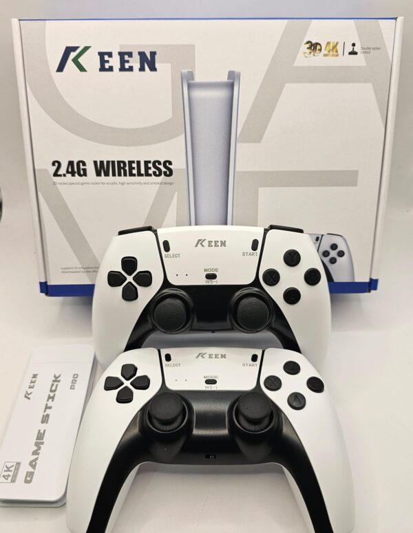 Keen M15 Pro Game Stick 4K con 2 Joysticks Inalámbricos