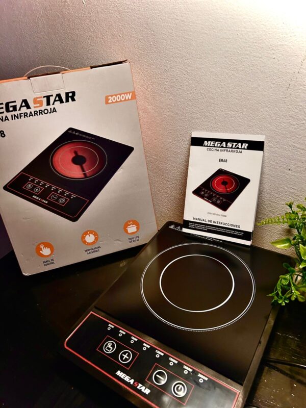 Cocina Eléctrica de Inducción Mega Star 2000W