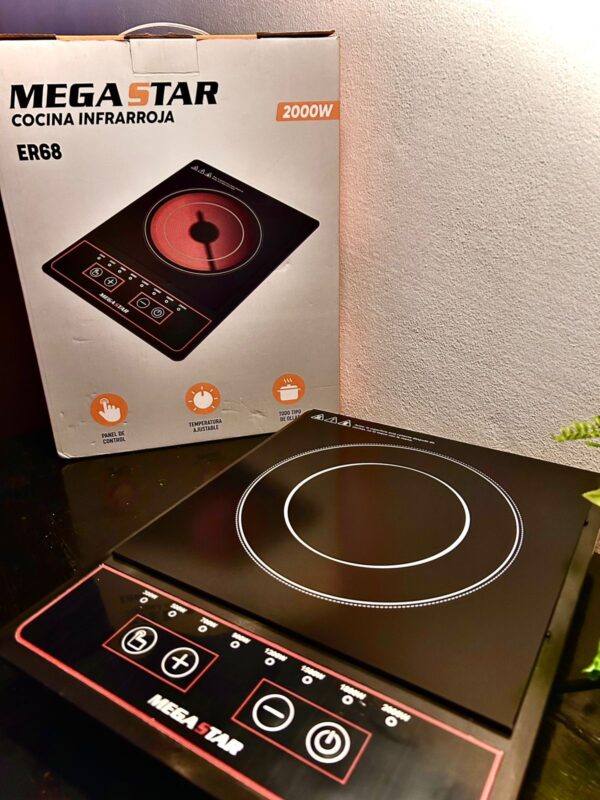 Cocina Eléctrica de Inducción Mega Star 2000W